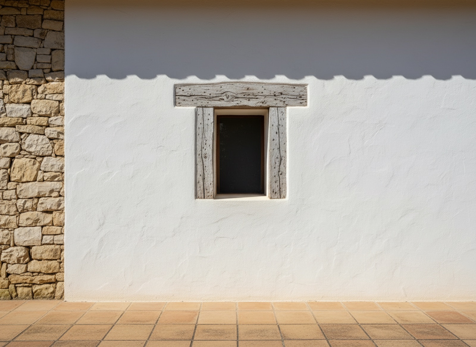 Muro encalado